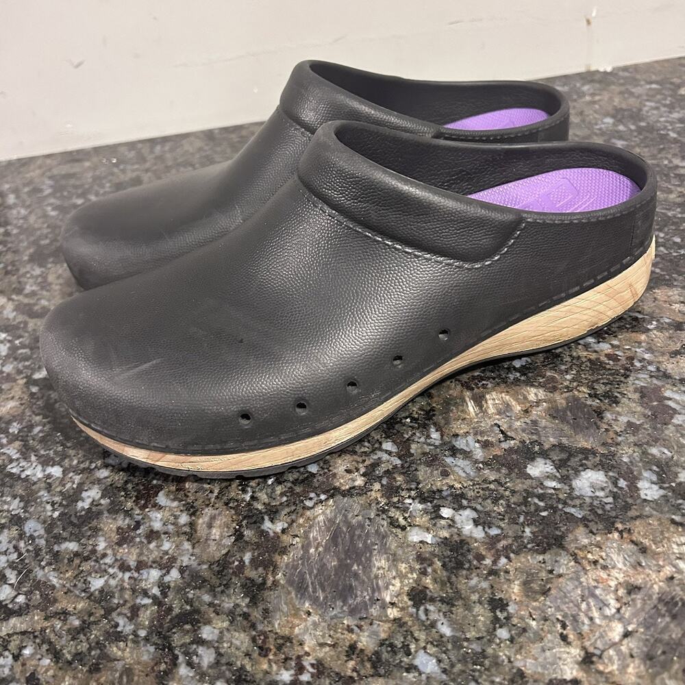 DANSKO Kane Molded Women’s Black EVA Mule Clog Shoes Size EU 40 US 9.5 - 10